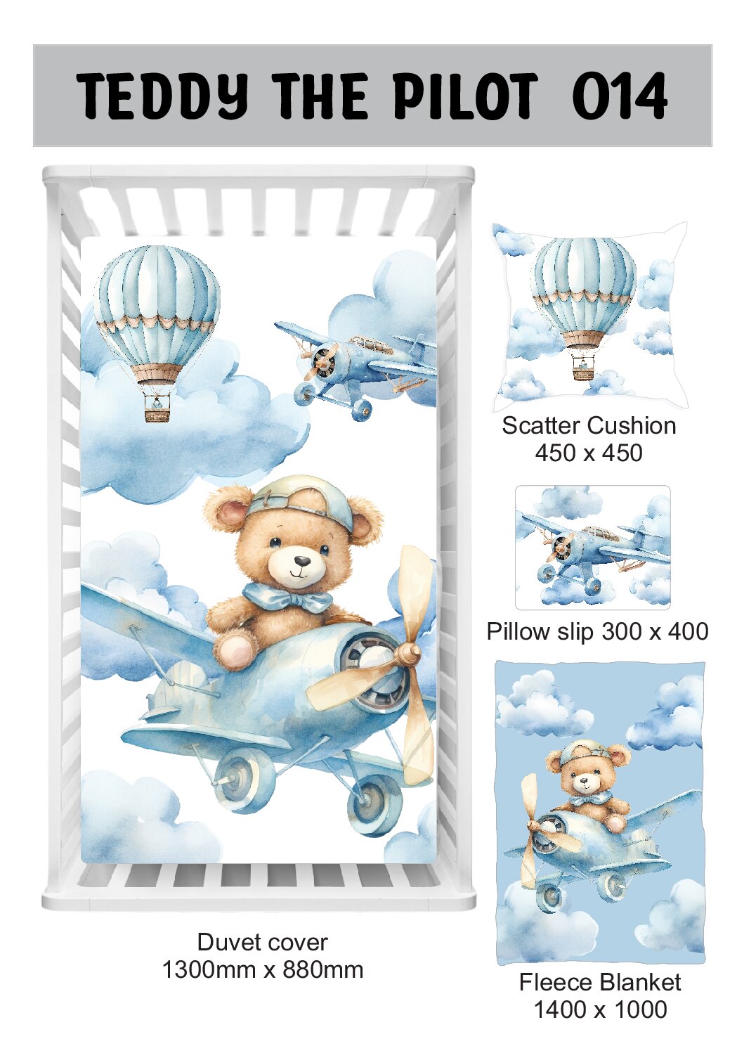 (COMBO 2) Baby Bedding