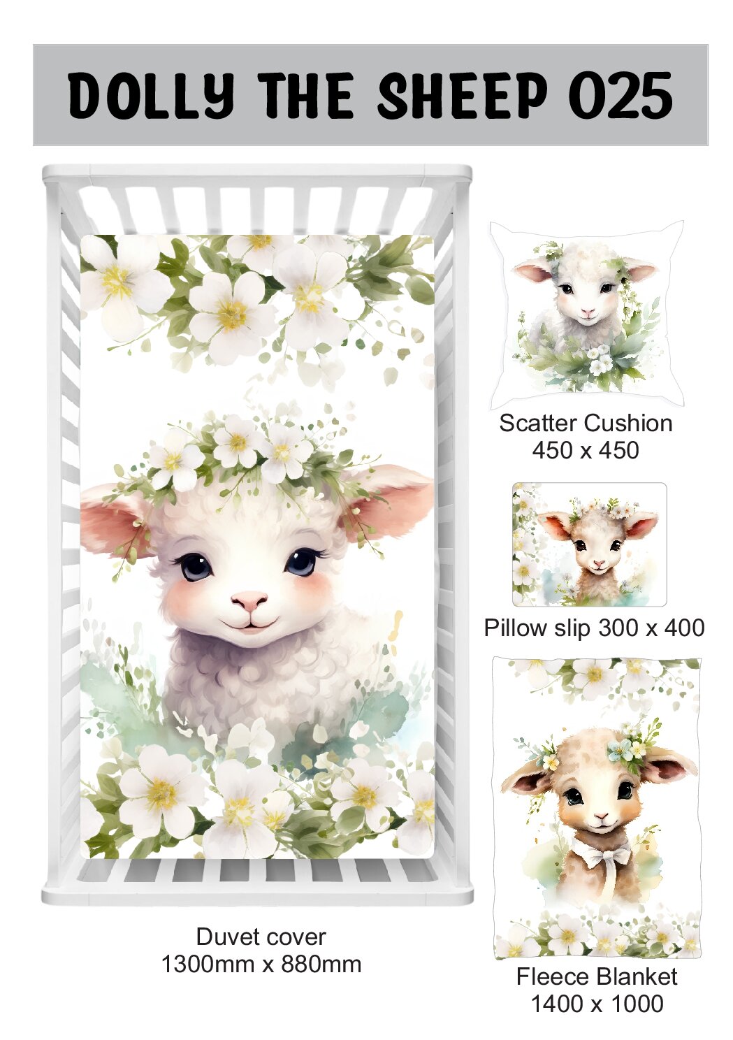 (COMBO 2) Baby Bedding