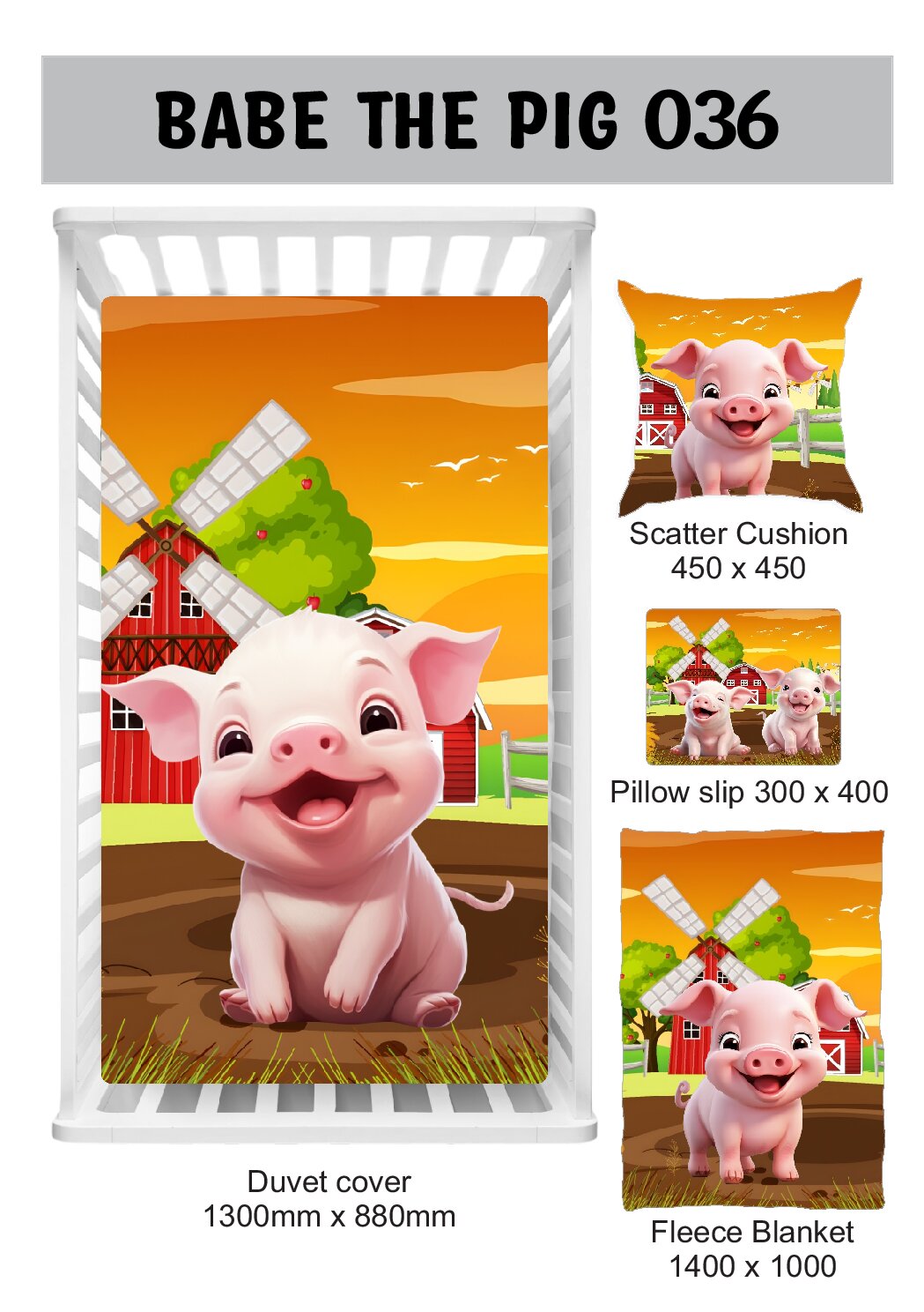 (COMBO 2) Baby Bedding