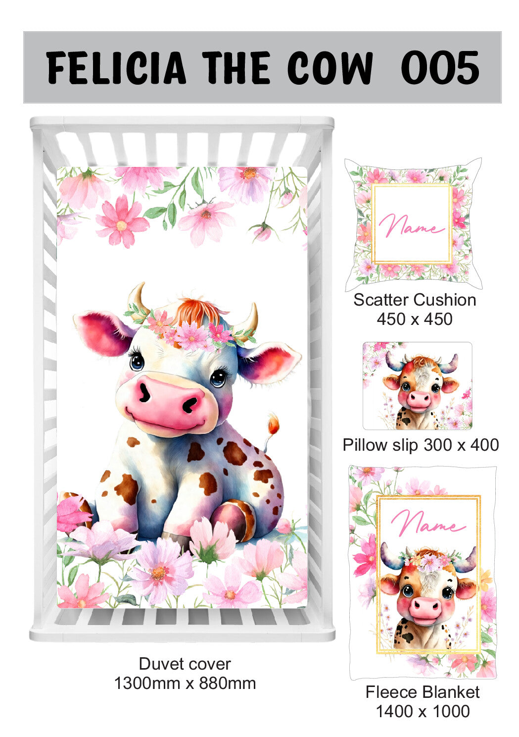 (COMBO 2) Baby Bedding