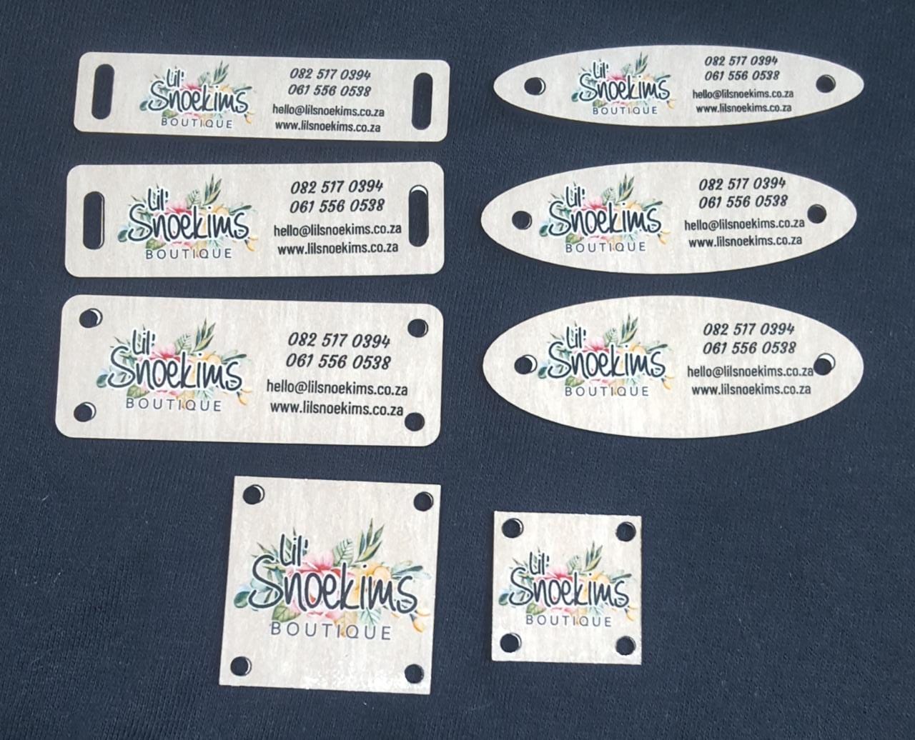 Wood Labels (50 pack)