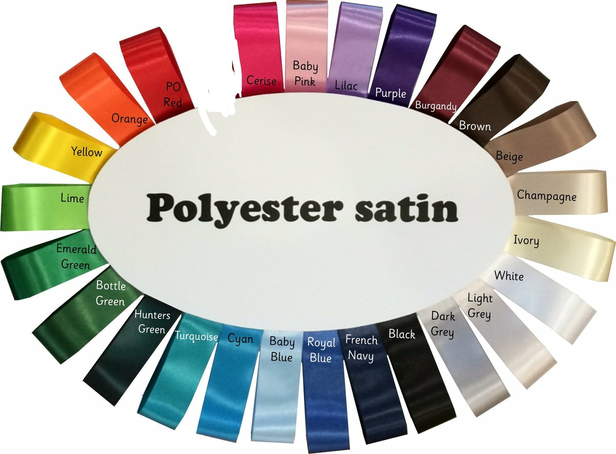 Satin Printed Ribbons (price per meter)