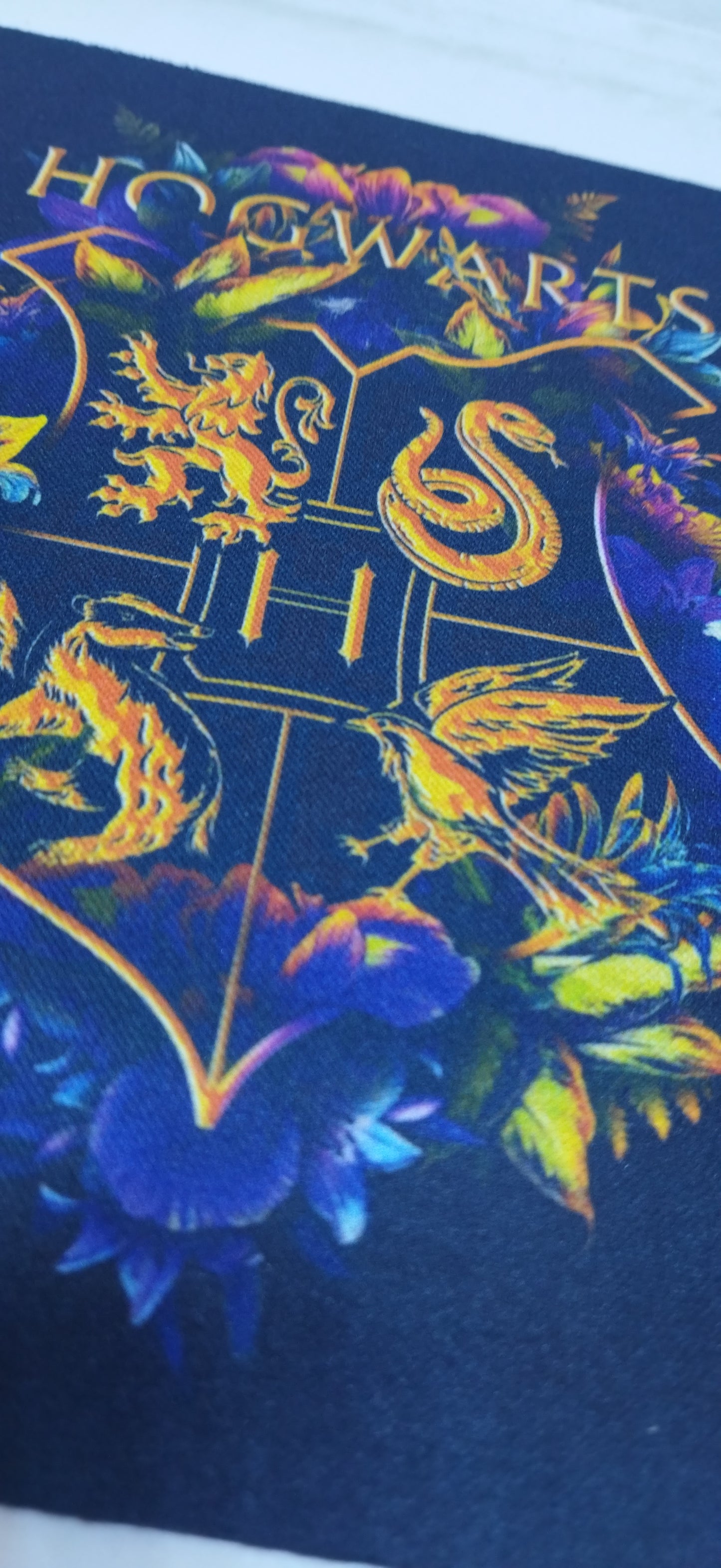 Harry Potter Hogwarts coaster rubber