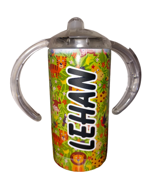 Double wall baby sippy cup