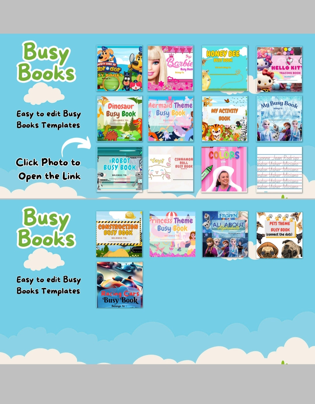 *Busy Books Bundle
