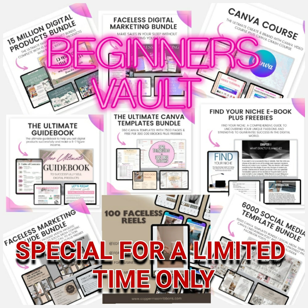 #Beginners Vault