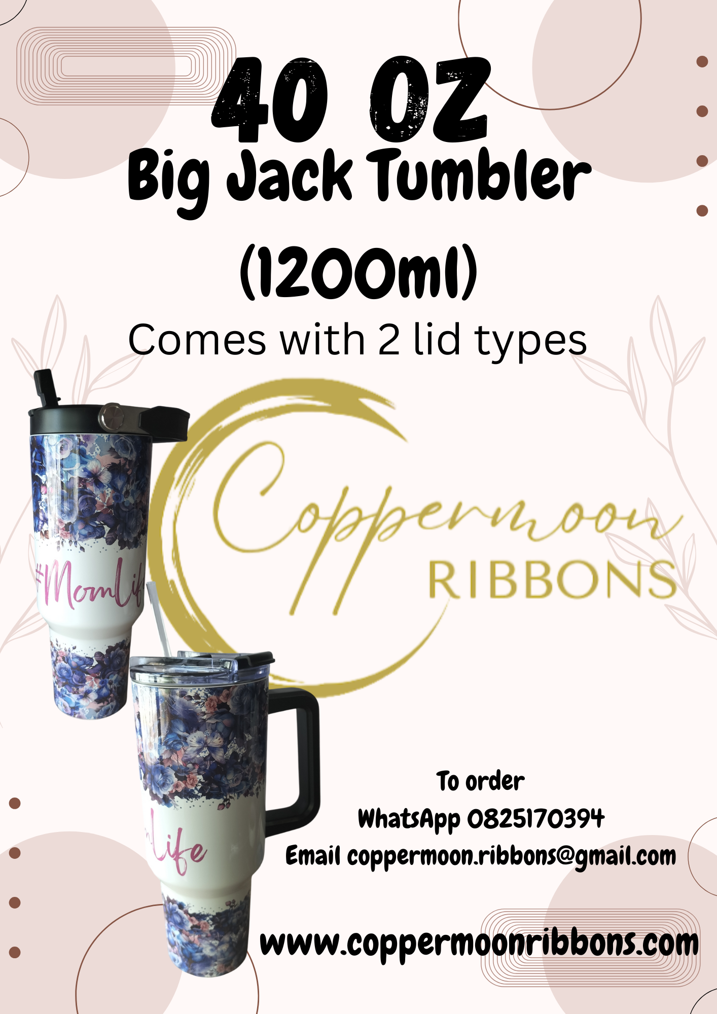 40oz Big Jack Tumbler