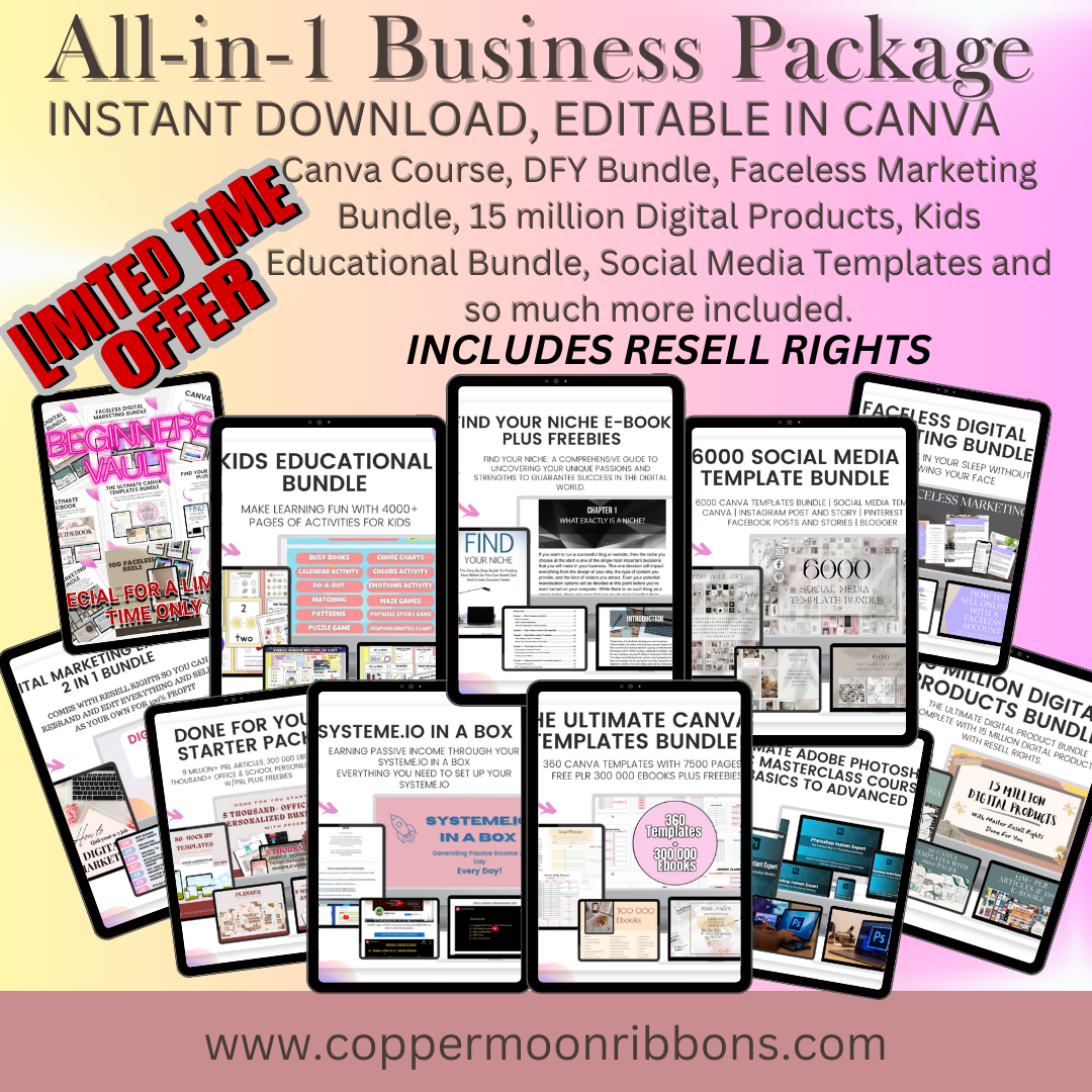 #All-In-One Business Package