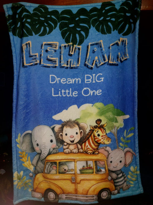 Jungle Boys dream big blanket