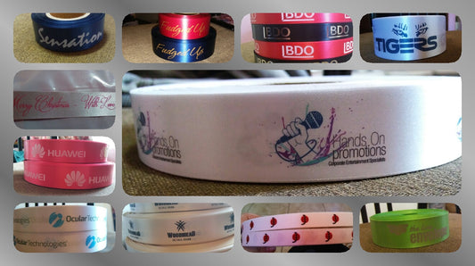 Full color and Silkscreen printed ribbons