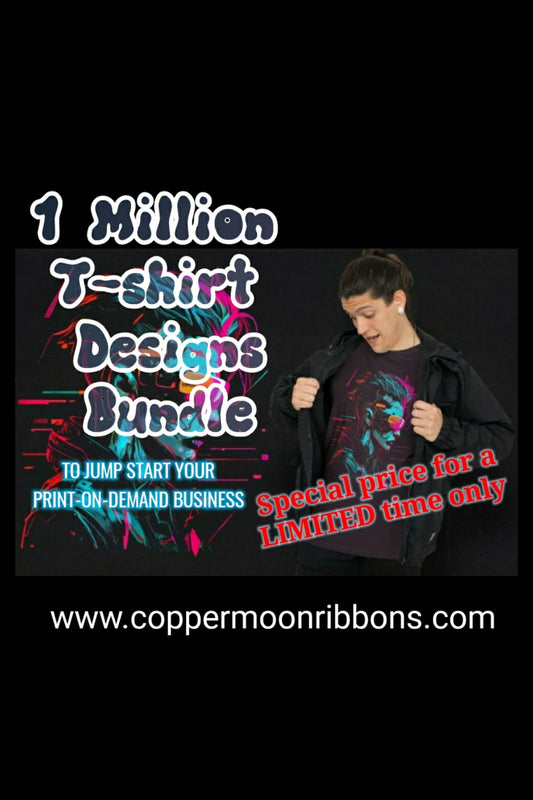 1 Million T-shirt Designs Bundle