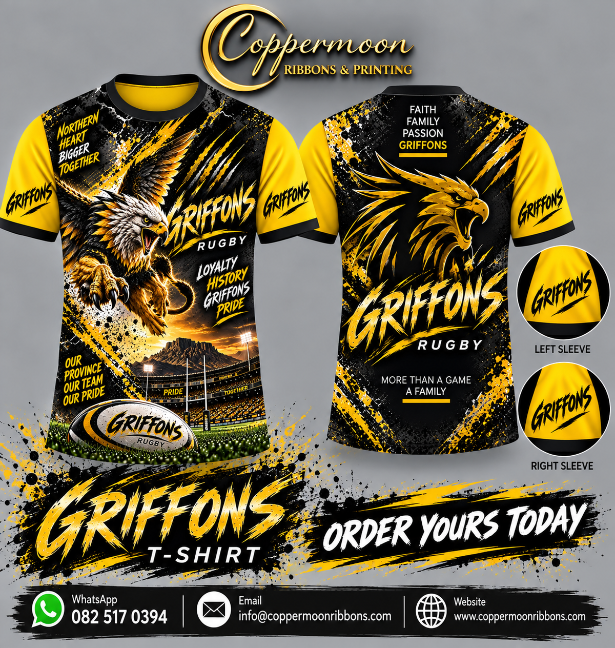 Local Rugby Teams T-shirts