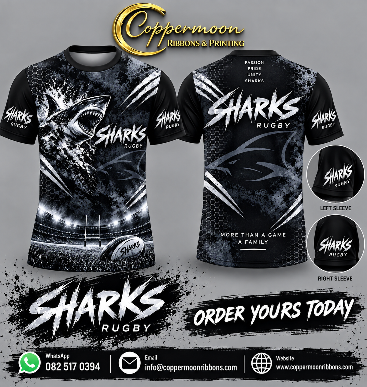 Local Rugby Teams T-shirts