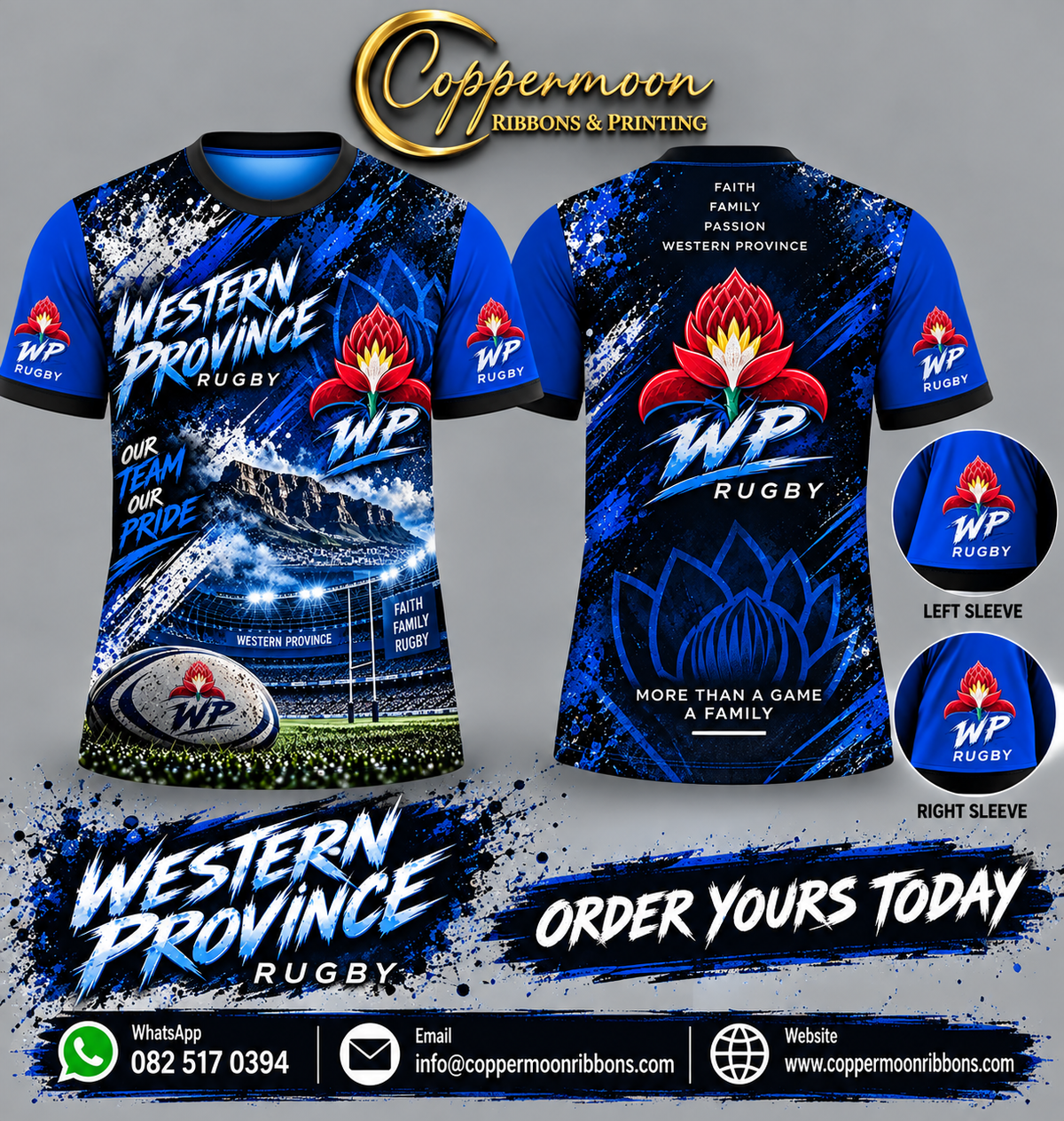 Local Rugby Teams T-shirts