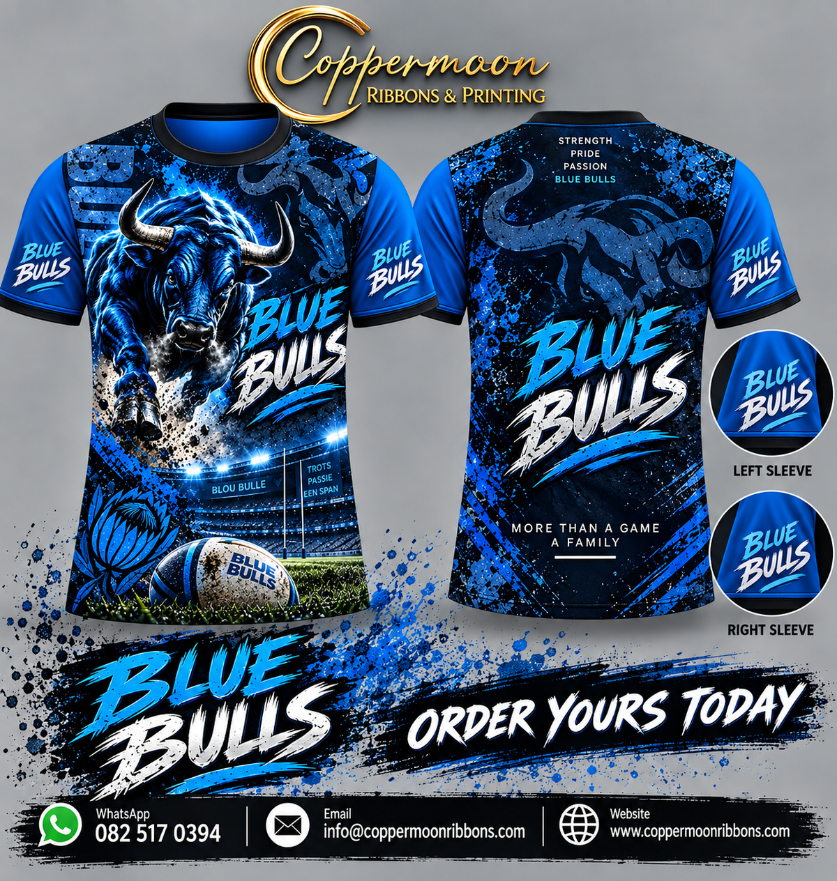 Local Rugby Teams T-shirts