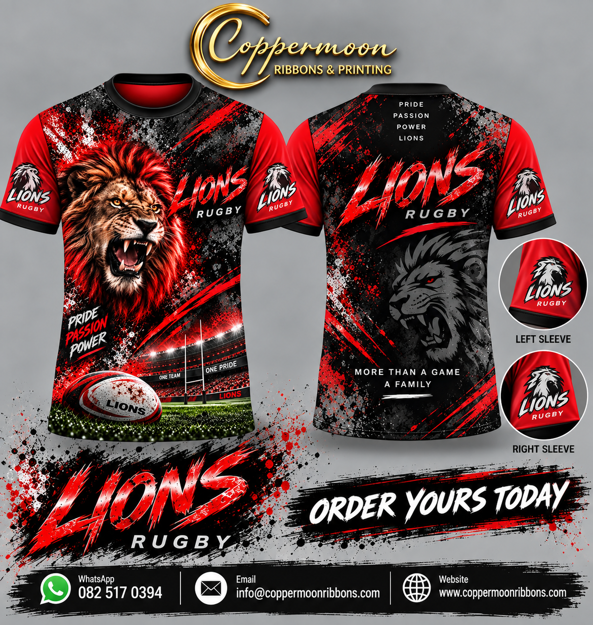 Local Rugby Teams T-shirts